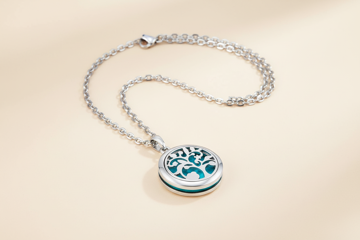 Decorative Locket - Teal