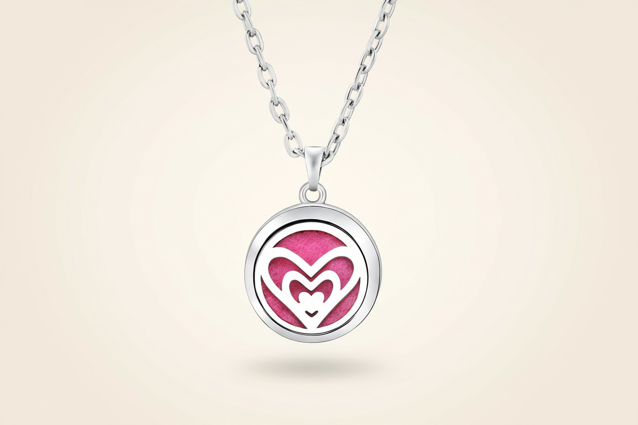Heart Locket - Pink