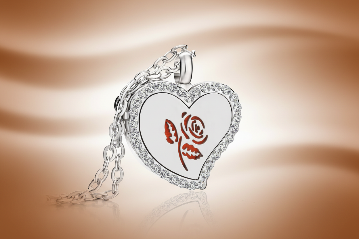 Locket - Rose - Caramel