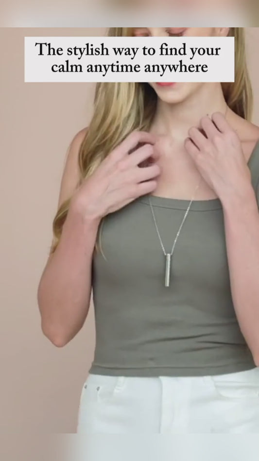 "The Calm Aura" — A Breathing Locket for Mindful Moments